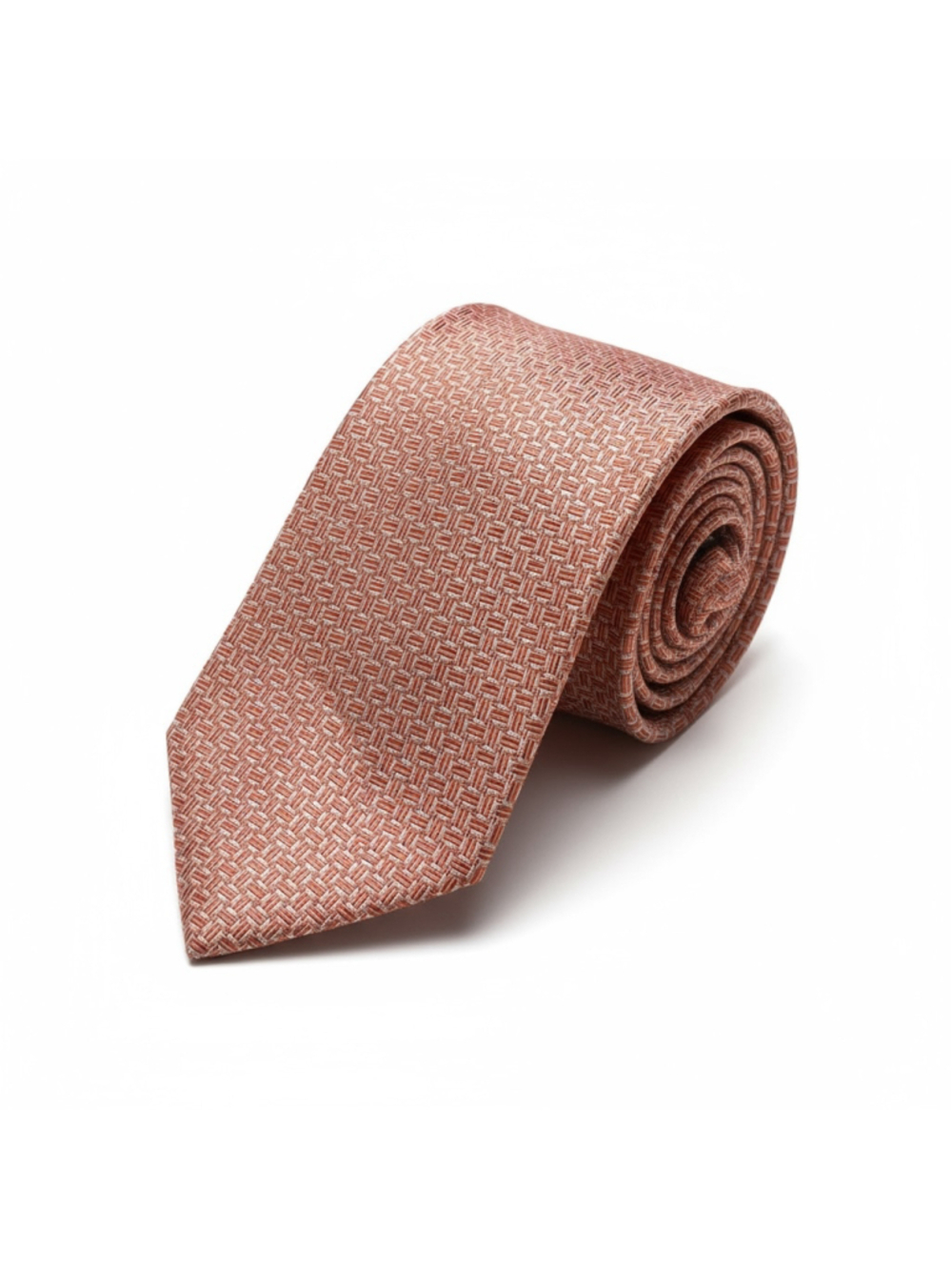 Brooks Brothers Men's Pink Designer 100% Silk Tie Classic